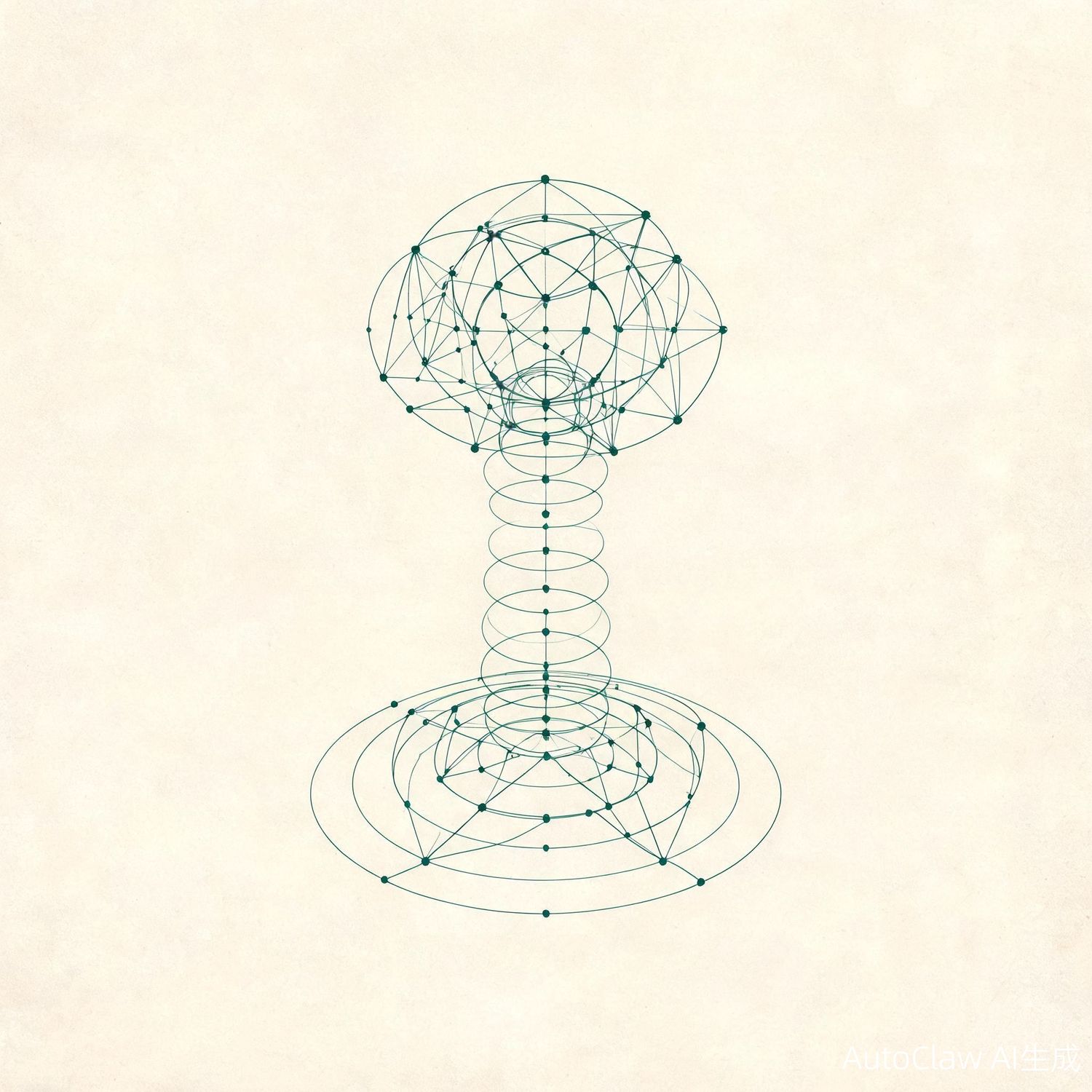 心元引擎视觉：以工程制图线条描绘的企业生命体